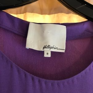 3.1 Philip Lim silk t-shirt dress